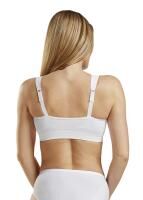 Vorschau: TRICONmed CareFix Anna postoperativer Kompressions-BH atmungsaktives und nahtloses Mikrofaser-Gewebe