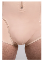 Vorschau: lipoelastic VHMS Comfort postoperative Kompressionswäsche mit Hygieneöffnung u. Reißverschluss