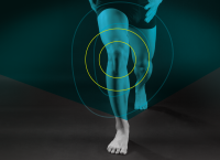 Vorschau: mobilis by SIGVARIS GROUP GenuActive Pad Kniebandage für mittlere Stabilisierung mit Pelotte