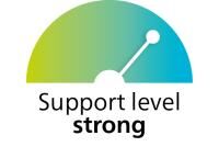 Vorschau: mobilis by SIGVARIS GROUP RhizoSupport Daumenschiene für hohe Stabilisierung mit Fixierungsstäben