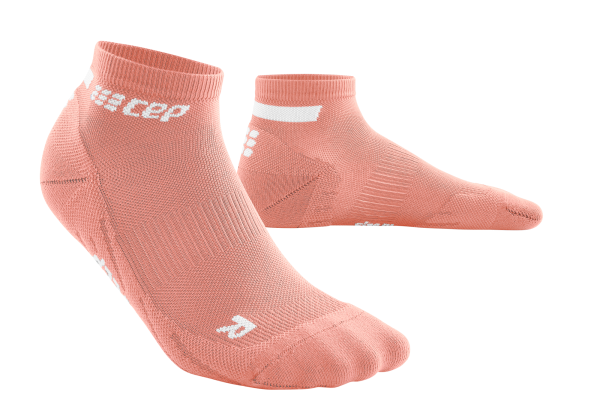CEP The Run Low Cut Socks Damen - Kurze Kompressions Sportsocken zum Laufen ohne Verrutschen