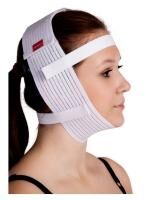 Vorschau: lipoelastic FM 01 postoperative Kompressions-Gesichtsbandage mit Klettverschluss