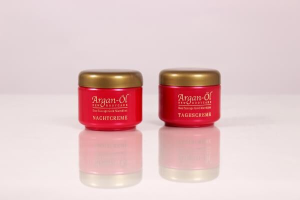Bio-Vital Pflegeset Argan-Öl Tag- und Nachtcreme je 125 ml mit Anti-Aging Effekt