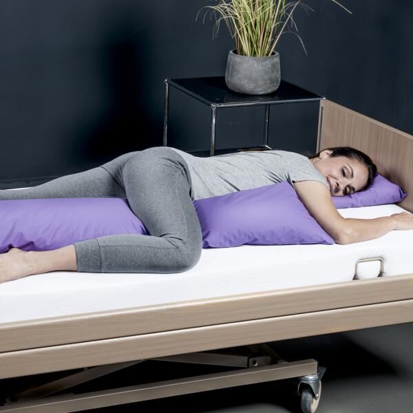 KUBIVENT PurplePos VariMed Positionierungskissen Lagerungskissen mit Mikroperlen-System