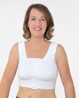 ABC Breast Care BH Compression Bandage Kompressions-BH mit Prothesentaschen u. Klettverschlüssen