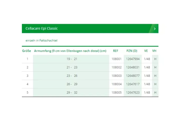 L&R Cellacare® Epi Classic Ellenbogenbandage für Tennisarm u. Golferarm