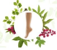 Vorschau: ofa Lastofa Verde blickdichte u. nachhaltige Kompressionsstrümpfe Kniestrümpfe m. Komfortzone