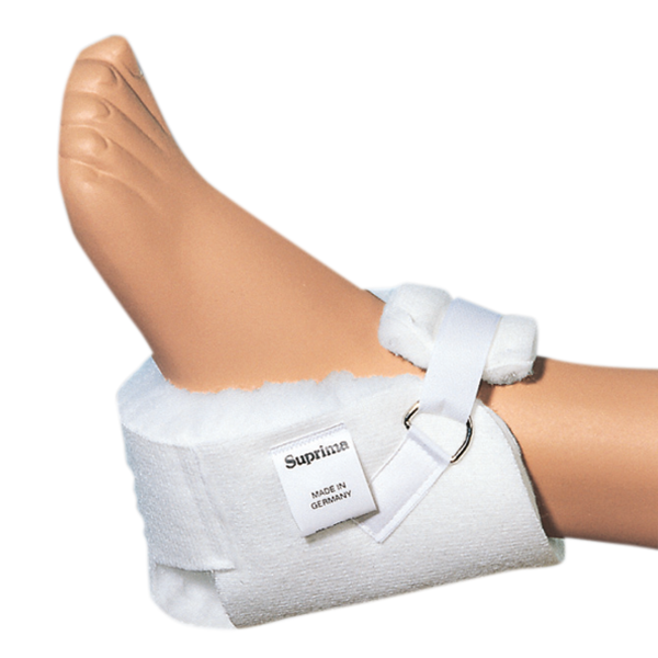 suprima Fersenschuh mit Ring und Klettverschluss bietet Wärme und Klimatisierung