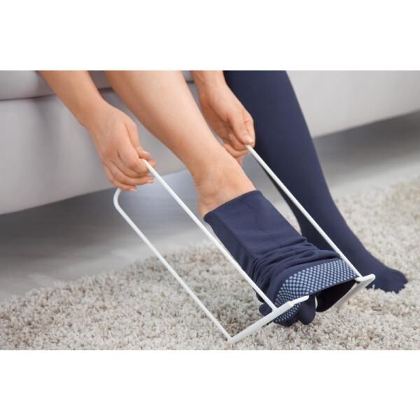 medi Lang-Griff Butler Anziehhilfe für Kompressionsstrümpfe geeignet für große Personen