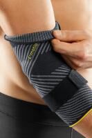 Vorschau: medi Epicomed Emotion 3.0 sportliche Ellenbogenbandage mit 3D Silikon Quarz Pelotte