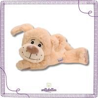welliebellies® "Hund groß" Wärmekuscheltier mit Bio-Hirse-Füllung, spendet bis zu 90 min Wärme