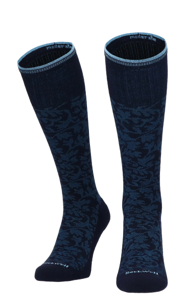 SockWell DAMASK Damen modische Kompressionsstrümpfe 15-20 mmHg, versch. Farben