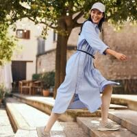 Vorschau: BAUERFEIND VenoTrain Soft strapazierfähige Kompressionsstrümpfe mit Massage-Effekt, versch. Längen