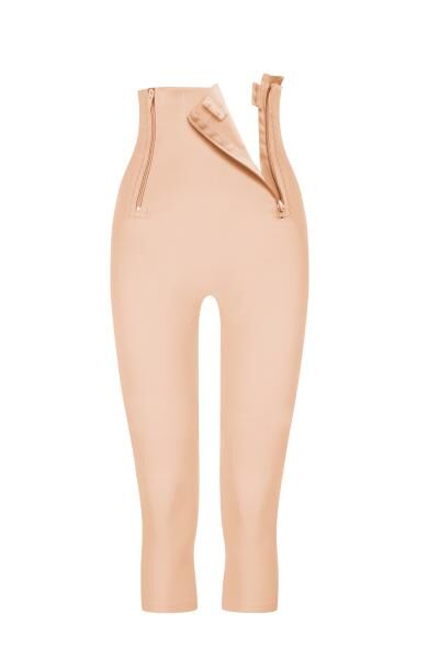 amoena 2-ZIP-BO Kompressions-Bermuda mit speziellem Bund u. zwei Reißverschlüssen