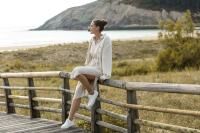 Vorschau: BAUERFEIND VenoTrain Soft S Kompressionsstrümpfe mit Massage-Effekt in verschiedenen Längen