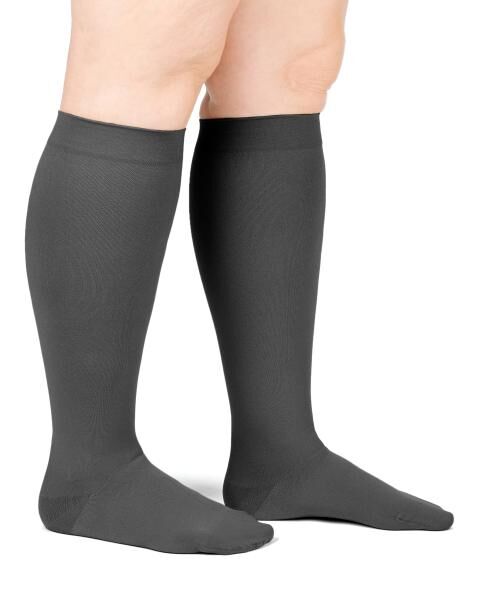 COMPRESSANA Forte Kompressionsstrümpfe strapazierfähig u. atmungsaktiv für kräftige Beine