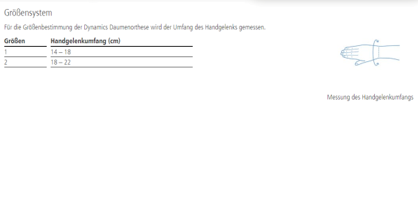 Ofa Dynamics Daumenorthese entlastet das Daumensattel- und -grundgelenk durch gezielte Ruhigstellung