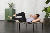 Vorschau: bellicon Trampolin Klassik mit Klappbeinen, 100 cm für Basisübungen, starke Seilringstärke