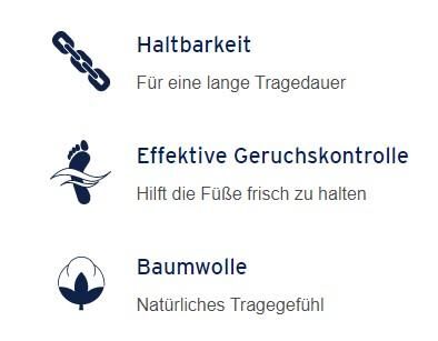 JOBST forMen Explore Herren Kompressionskniestrümpfe mit Baumwolle und integrierten Carbonfasern