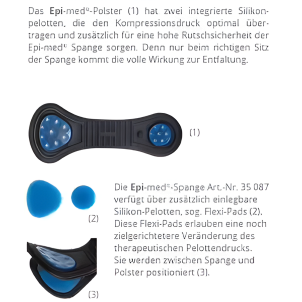 Thuasne Epicondylitisspange Epi Med bei Tennis- und Golferarm