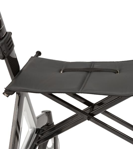 B&B Alevo Carbon Leichtgewichtrollator mit Komfortsitz inkl.Tasche, faltbar