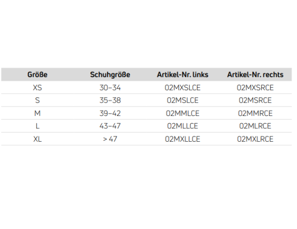 DJO Global AIRCAST® Airgo™ Sprunggelenkorthese zur Stabilisierung des Sprunggelenks mit Luftpolster