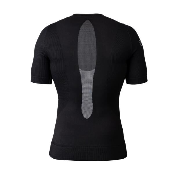 entorch Performance Shirt Shortsleeve Unisex schwarz zur Stabilisierung des Oberkörpers