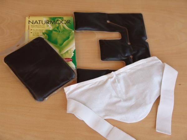 REHAFORUM MEDICAL Beckenwärmer aus Naturmoor mit Gurt