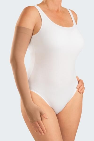 medi mediven harmony AG Kompressions-Armstrumpf mit Handteil aus elastischem Zweizuggestrick