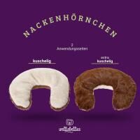 Vorschau: COSELLE Nackenhörnchen, Bio-Hirse Füllung, bei Verspannungen im Hals- und Nackenbereich, bis zu 90 m