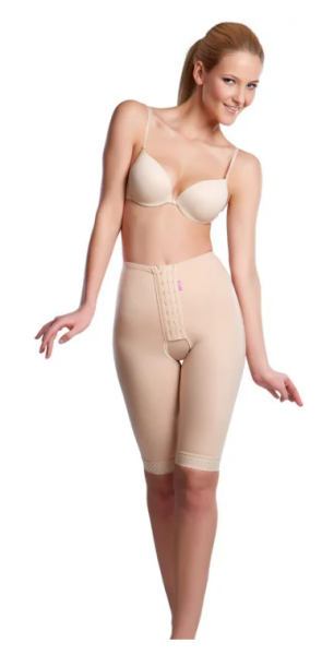 lipoelastic TF Variant postoperative Kompressionshose mit Hygieneöffnung u. Hakenverschluss
