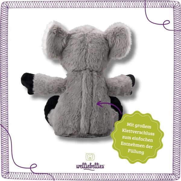 welliebellies® "Koala groß" Wärmekuscheltier mit Bio-Hirse-Füllung, spendet bis zu 90 min Wärme
