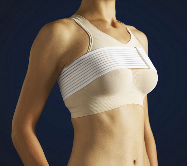 TRICONmed CareFix postoperativer Implantat Stabilisierungsgurt Brustbandage, Einheitsgröße