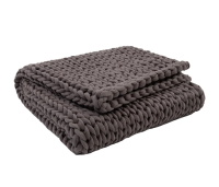 Baenny Gewichtsdecke handgestrickte aus Bio-Baumwolle für erholsamen Schlaf und entspannte Momente