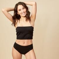 Vorschau: dais Periodenunterwäsche Hipster, super saugfähig (4 Tampons), 2er Bundle, schwarz