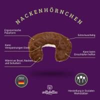 Vorschau: COSELLE Nackenhörnchen, Bio-Hirse Füllung, bei Verspannungen im Hals- und Nackenbereich, bis zu 90 m