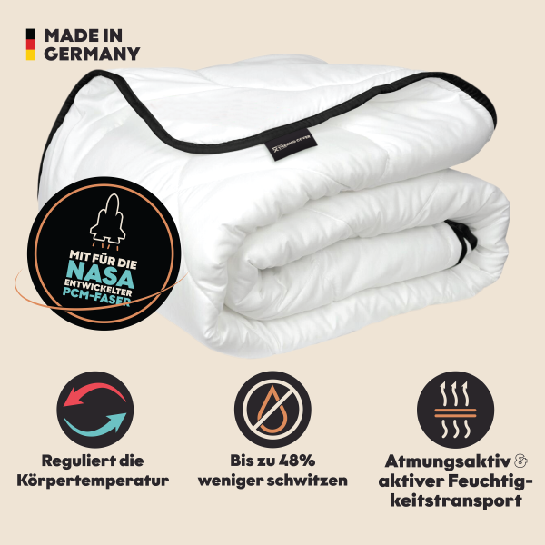 TMX Thermo Cover temperaturregulierende Bettdecke, versch. Größen
