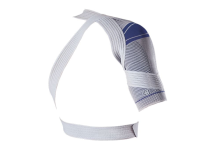 BAUERFEIND OmoTrain S stabilisierende Aktivbandage zur Entlastung des Schultergelenks mit Pelotte