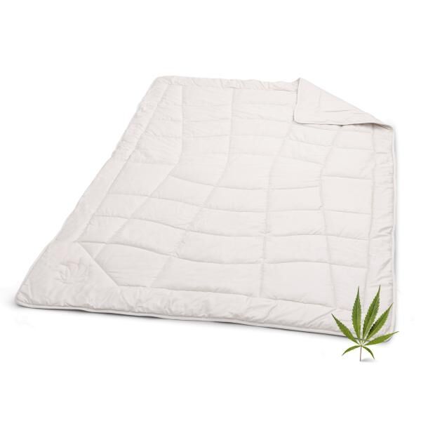 JONA SLEEP Bio Ganzjahres Bettdecke mit hohem Wärmespeichervermögen und für Allergiker geeignet