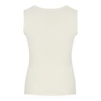 Vorschau: Moser Care Angora Damen Unterhemd naturweiß ohne Arm mit Spitze am Ausschnitt
