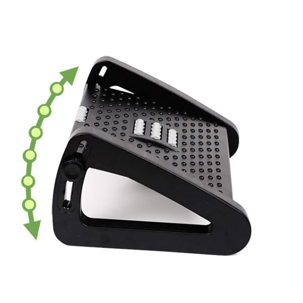 Vital Comfort verstellbare Fußstütze mit Massagenoppen entlastet die Beine