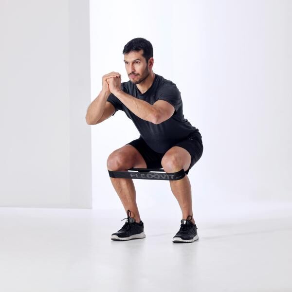 FLEXVIT Fitnessband MINI 3er Set "athlet" für Warmup, Aktivierung und Rehabilitation