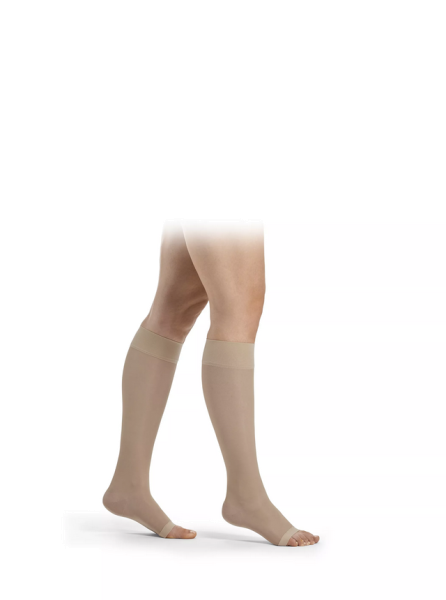 SIGVARIS DELILAH mesh Stützstrümpfe 140 den mit semi-transparenter Optik in verschiedenen Längen