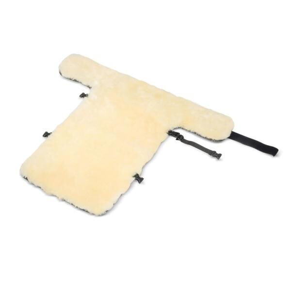 fellhof Rollstuhlauflage SANA mit integriertem Nierengurt, Druckverteilung und natürliche Wärme