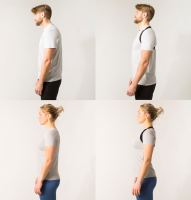 Vorschau: SWEDISH POSTURE Flexi Haltungsstütze Haltungstrainer für den Rücken