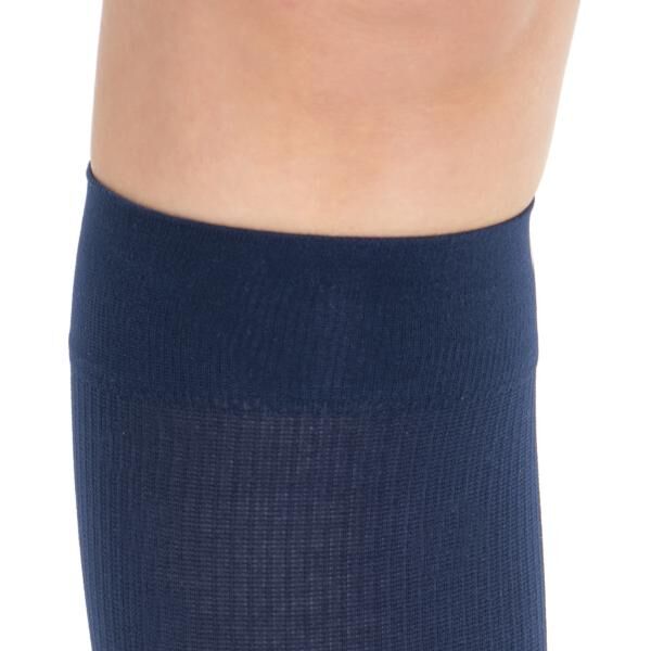 Spring medical YOURSPRING blickdichte Stützstrümpfe strong 280 den mit Baumwolle u. Rippstruktur