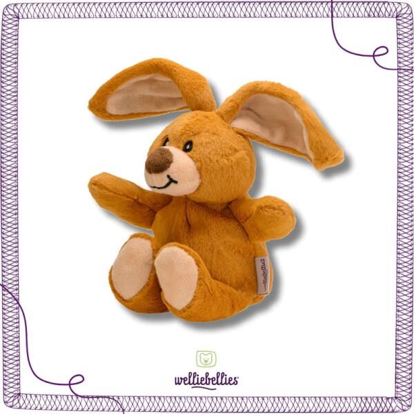 welliebellies® "Hase midi" Wärmekuscheltier mit Bio-Hirse-Füllung, spendet bis zu 90 min Wärme