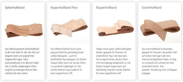 ofa lastofa mit Baumwolle Kompressionsstrümpfe KKL2 und KKL3 in versch. Farben und Längen