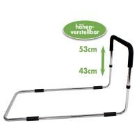 Vital Comfort Unterstützungs-Bettgriff Aufstehhilfe und Bettsicherung, höhenverstellbar