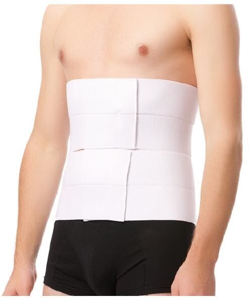 TRICONMED Isavela unisex Bauchgurt zweigeteilt Höhe 30 cm